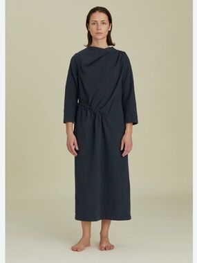 black crane ruched dress Black Crane Ruched Dress - Plum